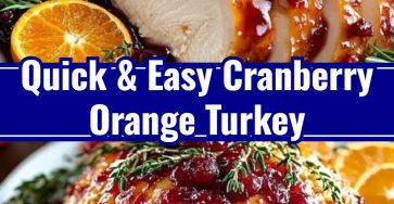 Cranberry Orange Glazed Turkey Breast