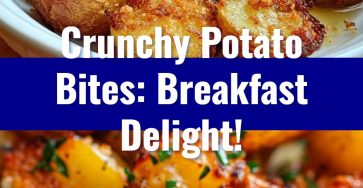 Crispy Baked Potato Bites for Breakfast