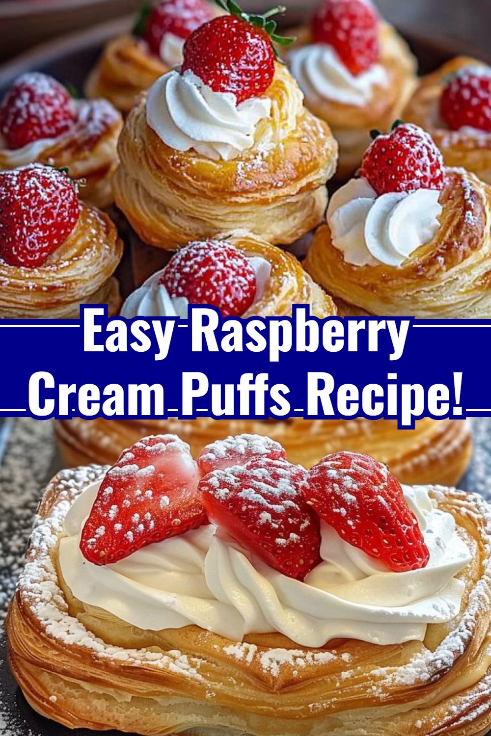 Mini Raspberry Cream Puffs Raspberry Cream Puffs – Gerlindekaschel