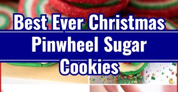 Easy Christmas Pinwheel Party Cookies