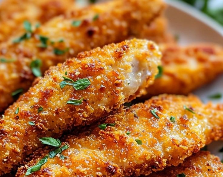 Easy Crispy Baked Chicken Tenders Family Dinner