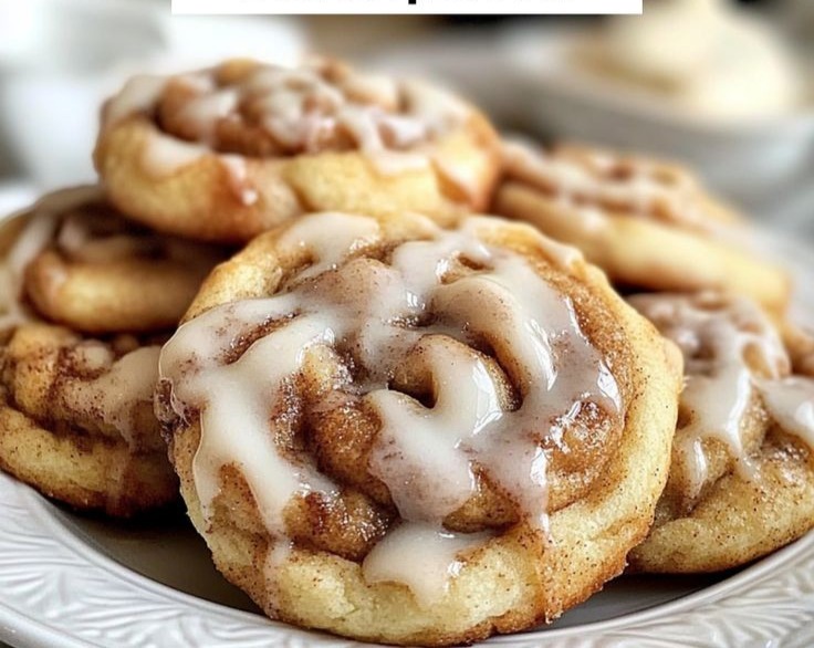 Easy Homemade Cinnamon Roll Cookies