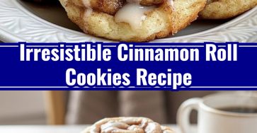 Easy Homemade Cinnamon Roll Cookies