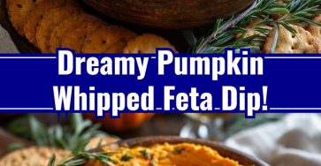 Fall Board Night Pumpkin Whipped Feta Dip