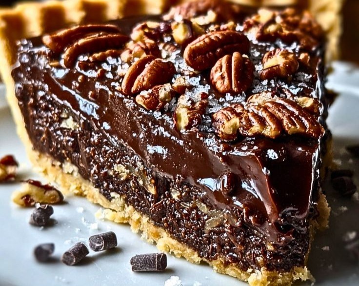 Famous Homemade Texas Chocolate Pecan Pie