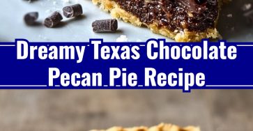 Famous Homemade Texas Chocolate Pecan Pie