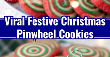 Festive Swirl Christmas Pinwheel Cookies