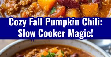 Hearty Pumpkin Chili – Delicious Fall Crockpot Recipes for Dinner