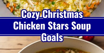 Homemade Chicken Star Pasta Soup Ultimate Comfort Food