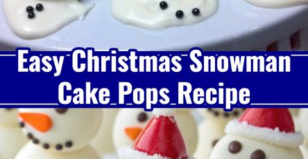 Homemade Christmas Snowman Cake Pops Simple Holiday Snacks