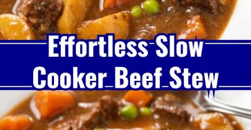 Slow Cooker Beef Stew