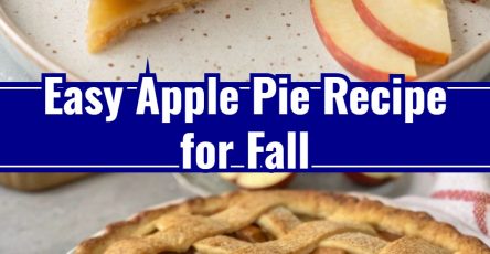 Sweet Fall Apple Pie Three Apples Different Tops