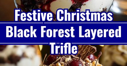 Best Homemade Black Forest Trifle Easy Christmas Dessert