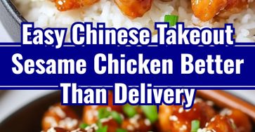 Easy Sesame Chicken Chinese Takeout Sesame Chicken Late Dinner Ideas