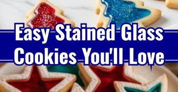 Easy Stained Glass Cookies: Sweet Christmas Decorating Biscuits
