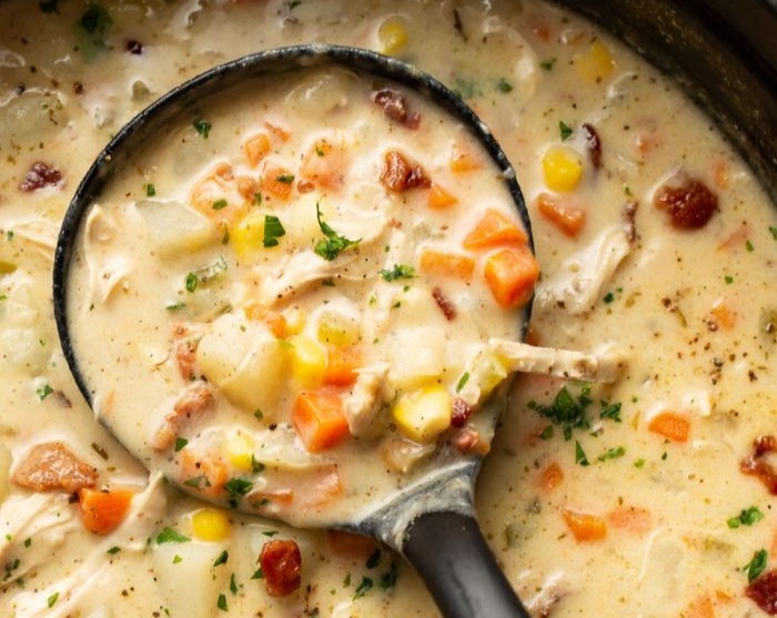 Healthy Chicken Pot Pie Soup Easy Dinner Pot Recipes overview