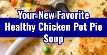 Healthy Chicken Pot Pie Soup Easy Dinner Pot Recipes