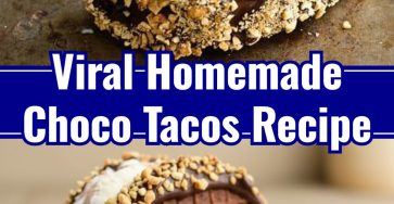 Homemade Choco Tacos Master Chef Easy Sweet Baked Dessert Snacks