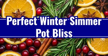 Homemade Cranberry Orange Winter Simmer Pot Stovetop Potpourri