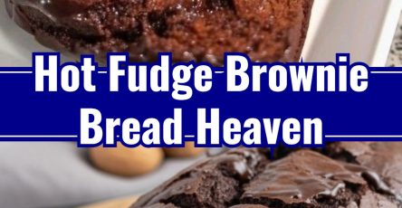 Homemade Hot Fudge Brownie Bread: Easy Chocolate Lover's Treat