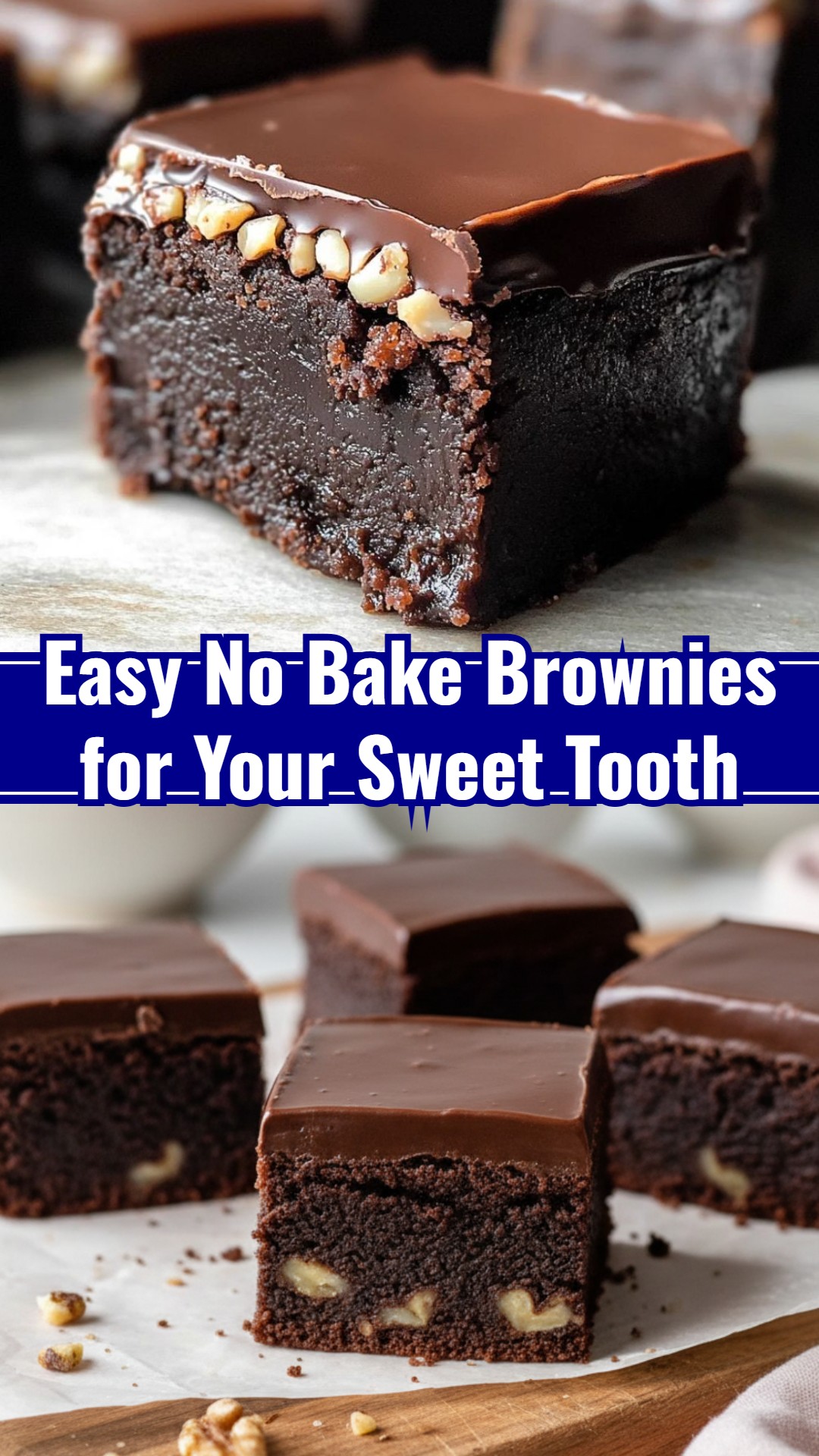 No Bake Brownies Fit Dessert Recipes Healthy Desserts Ideas