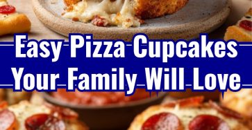 PIZZA CUPCAKES Baking For School Fun Easy Things To Cook
