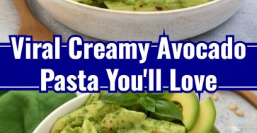 Creamy Avocado Spinach Pasta: A Healthy Green Vegan Meal