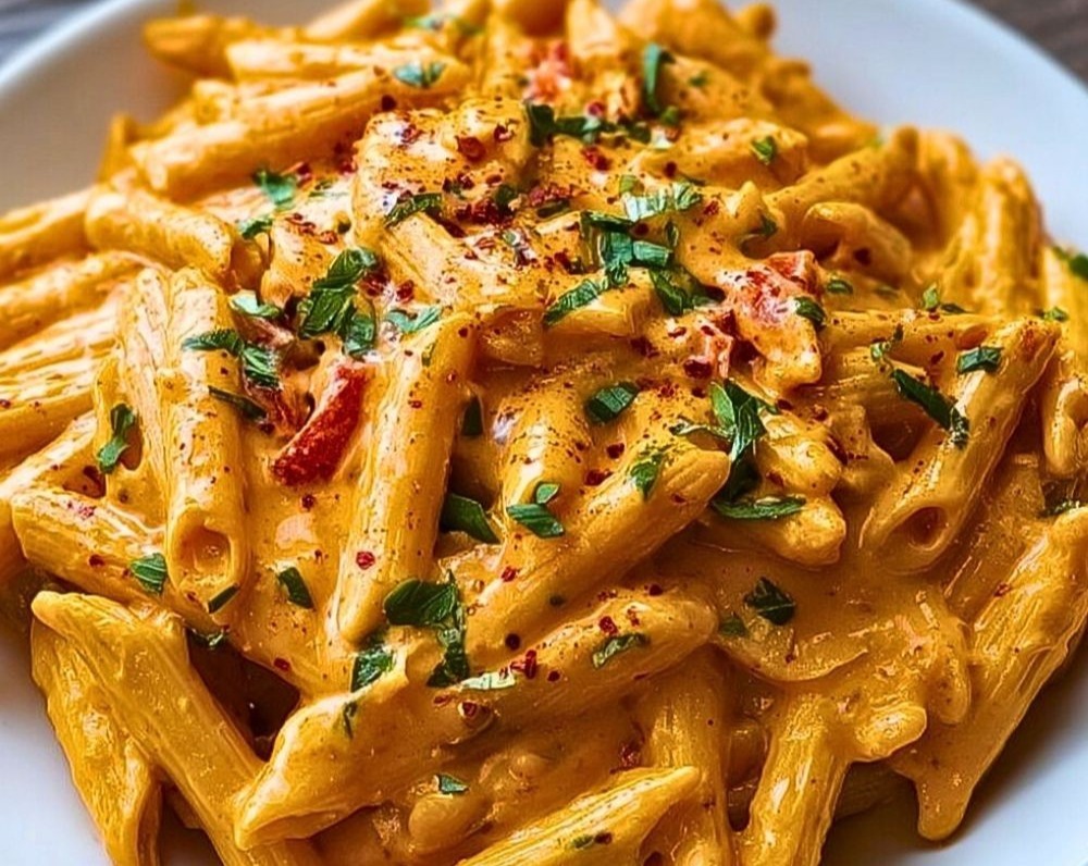 Roasted Red Pepper Pasta: Healthy, Easy, Quick Homemade Meals overview