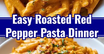 Roasted Red Pepper Pasta: Healthy, Easy, Quick Homemade Meals