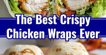 Crispy Chicken Wraps Easy Family Dinner Cafe Night Meals