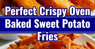 Crispy Oven Baked Sweet Potato Fries: Healthy Homemade Veggie Side