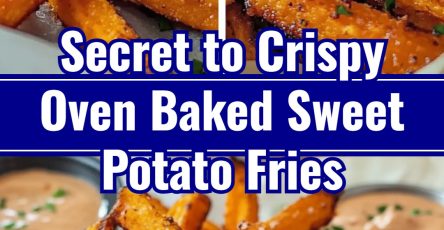 Homemade Crispy Oven Baked Sweet Potato Fries Recipes