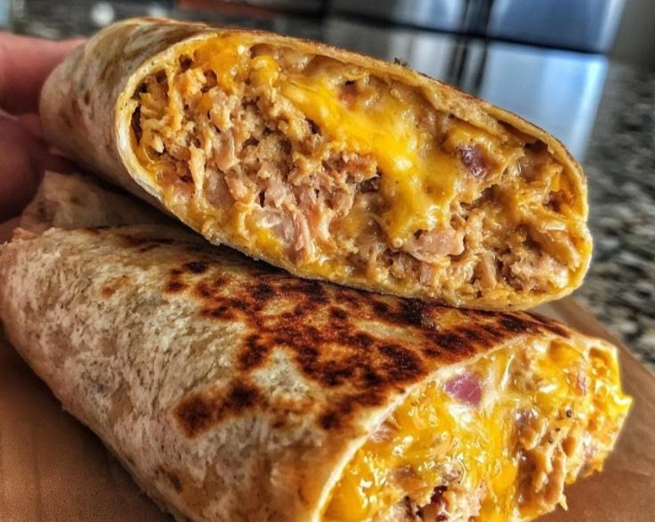 Simple Healthy Tuna Melt Wrap for Easy Homemade Lunches overview