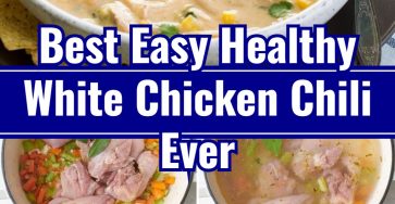 Homemade Healthy White Chicken Chili Easy Recipe