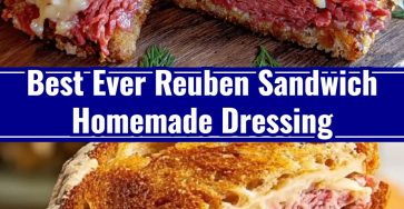 Homemade Reuben Sandwich with Easy Russian Dressing