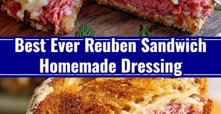 Homemade Reuben Sandwich with Easy Russian Dressing