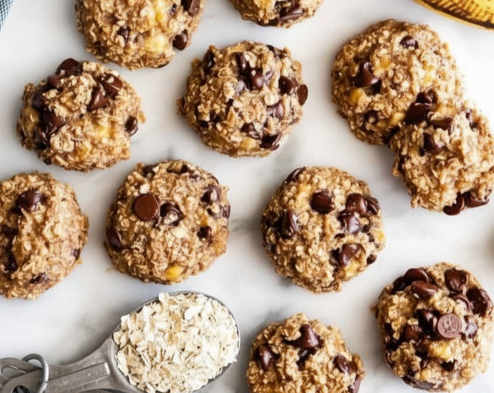 Healthy Banana Oatmeal Cookies Healthy Baking Ideas At Home serving