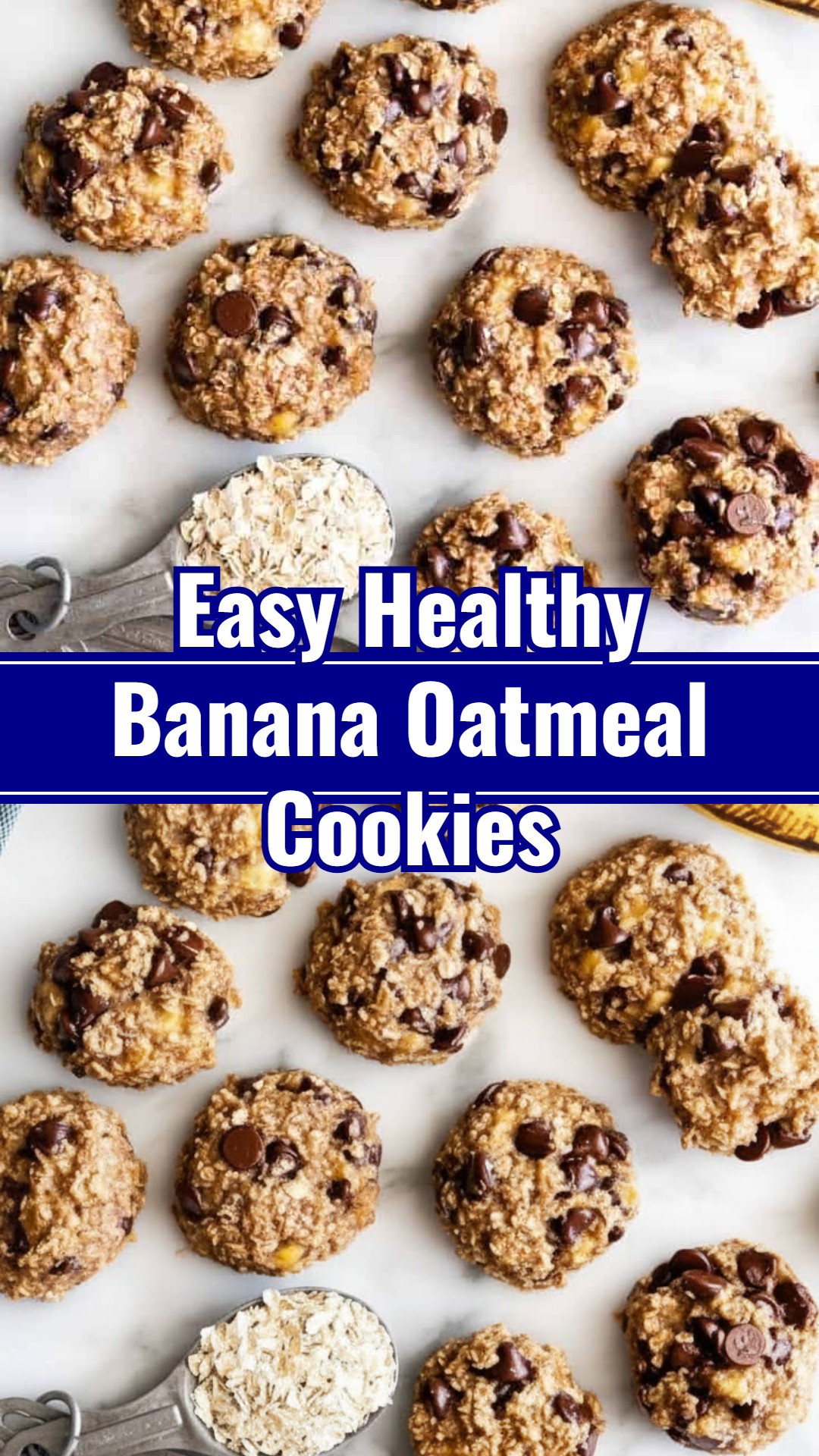Healthy Banana Oatmeal Cookies Healthy Baking Ideas At Home
