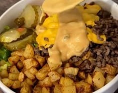 Supper Idea Burger Bowls overview