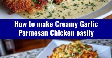 Creamy Garlic Butter Chicken Parmesan
