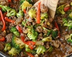 How To Cook Ground Beef Stir-fry serving