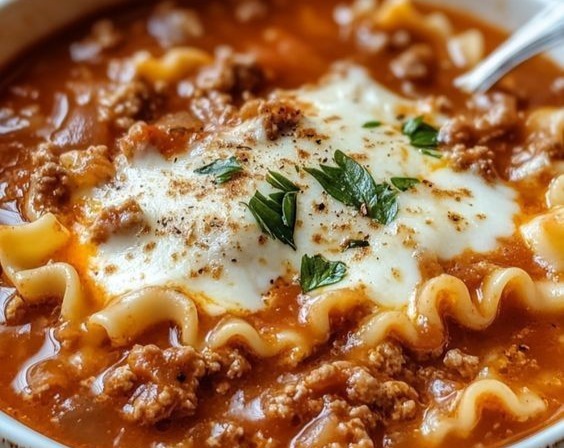 How To Make The BEST Lasagna Soup overview