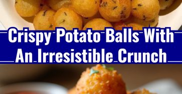 Things To Cook At Home Crispy Potato Balls